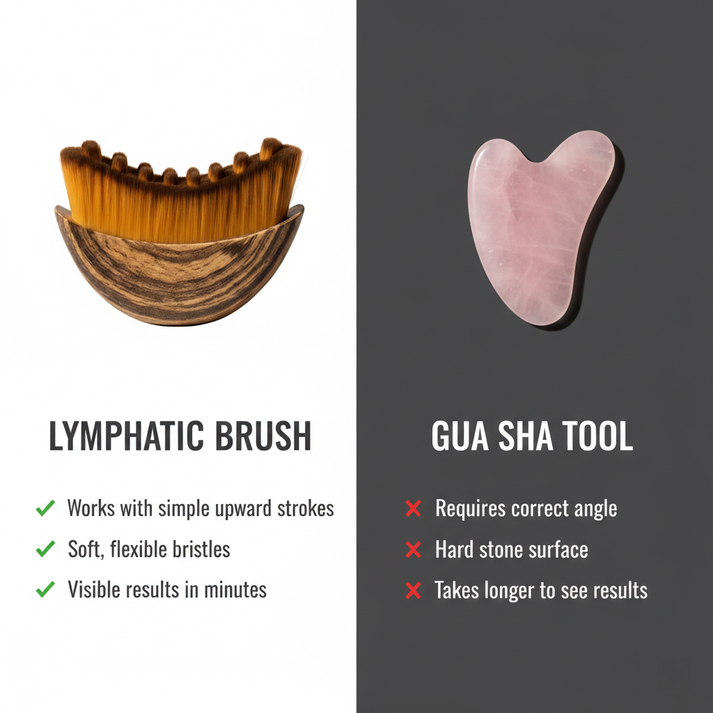 Lymphatic Drainage Facial Brush 2.0 ⚡ Wakes Up Your Face Instantly🎉