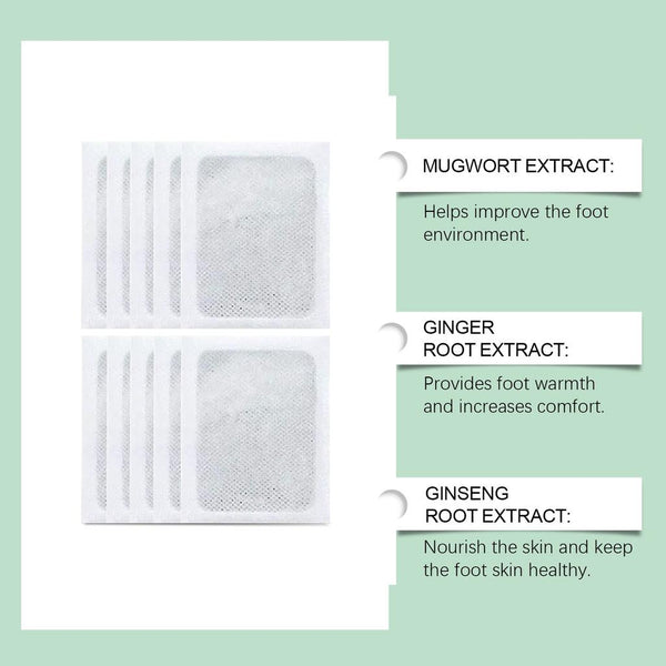 Detox Foot Patches (Pack of 2) 20 Pices (Buy 1 Get ! Free)🎊🎉